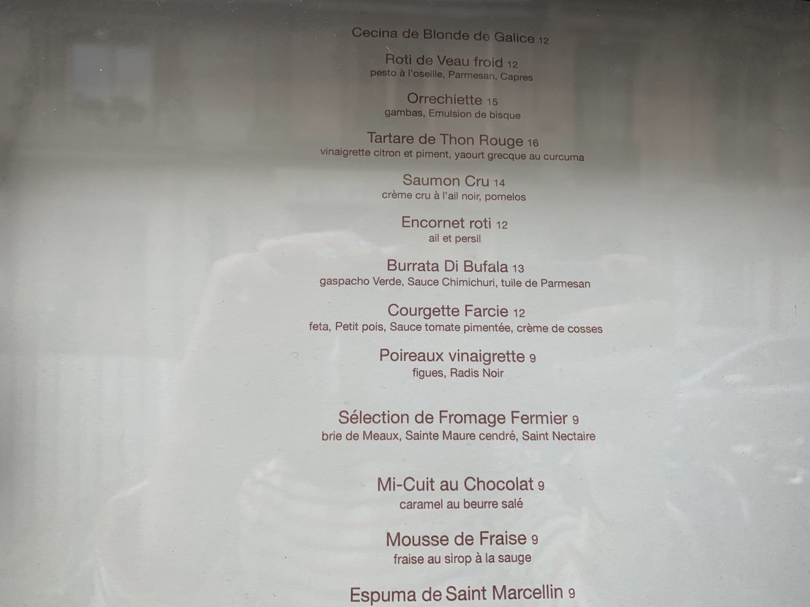 Django - Restaurant Pigalle menu 2