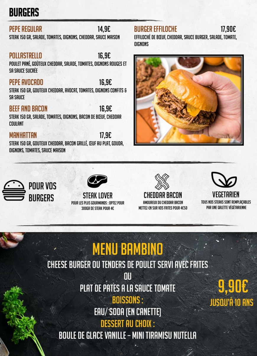 Restaurante Pepe Manzo (Exterior del Qwartz) | Villeneuve-la-Garenne menu 4