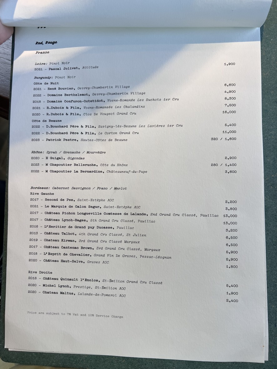 Margo menu 3