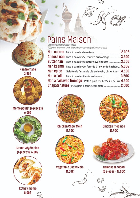 Restaurant Bharati menu 2
