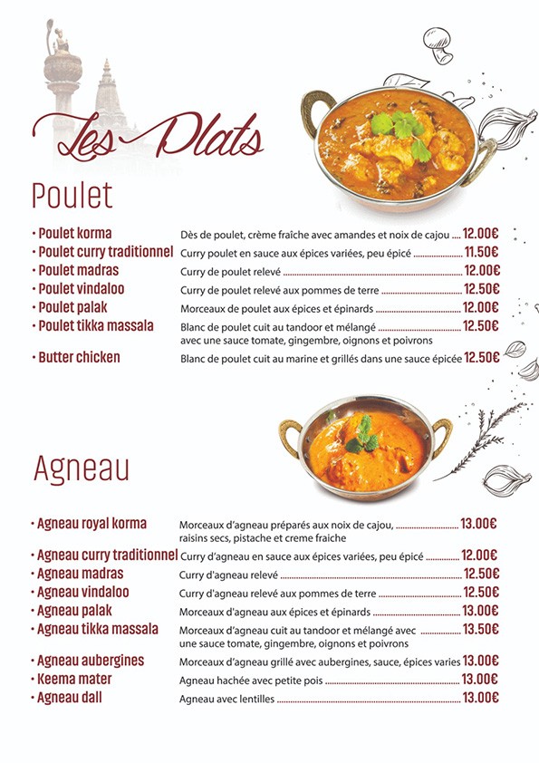 Restaurant Bharati menu 4