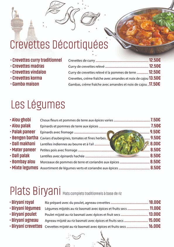 Restaurant Bharati menu 5