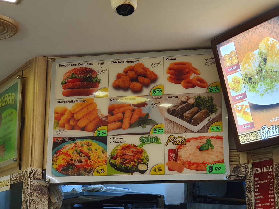 Ciro Kebab & Pizza menu 2