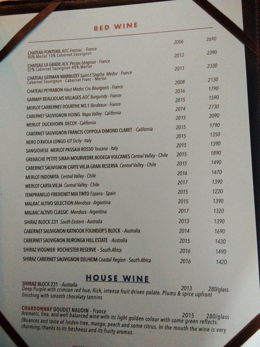 Bliss Best Italian Kitchen - Recommended Restaurant - Recommended Italian Restaurant menu 3