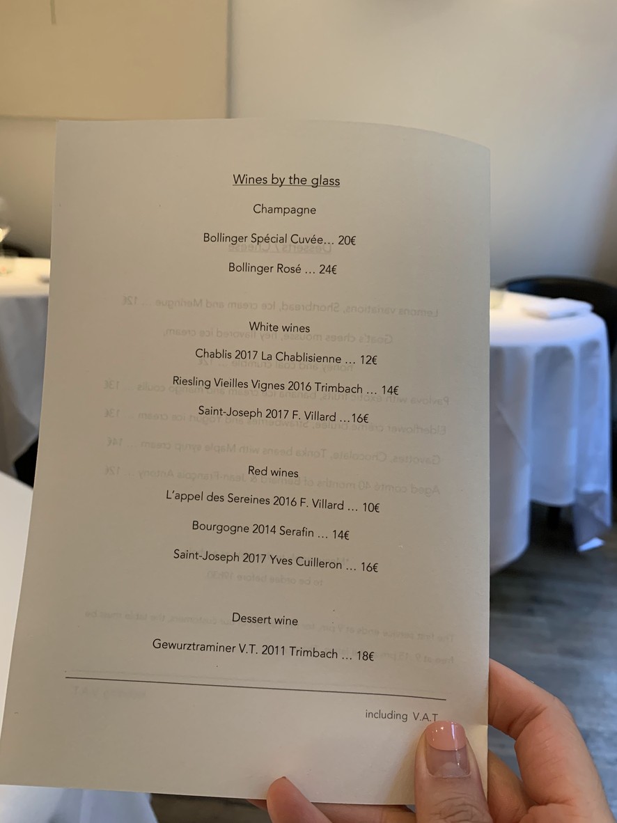 La Table du 53 menu 3
