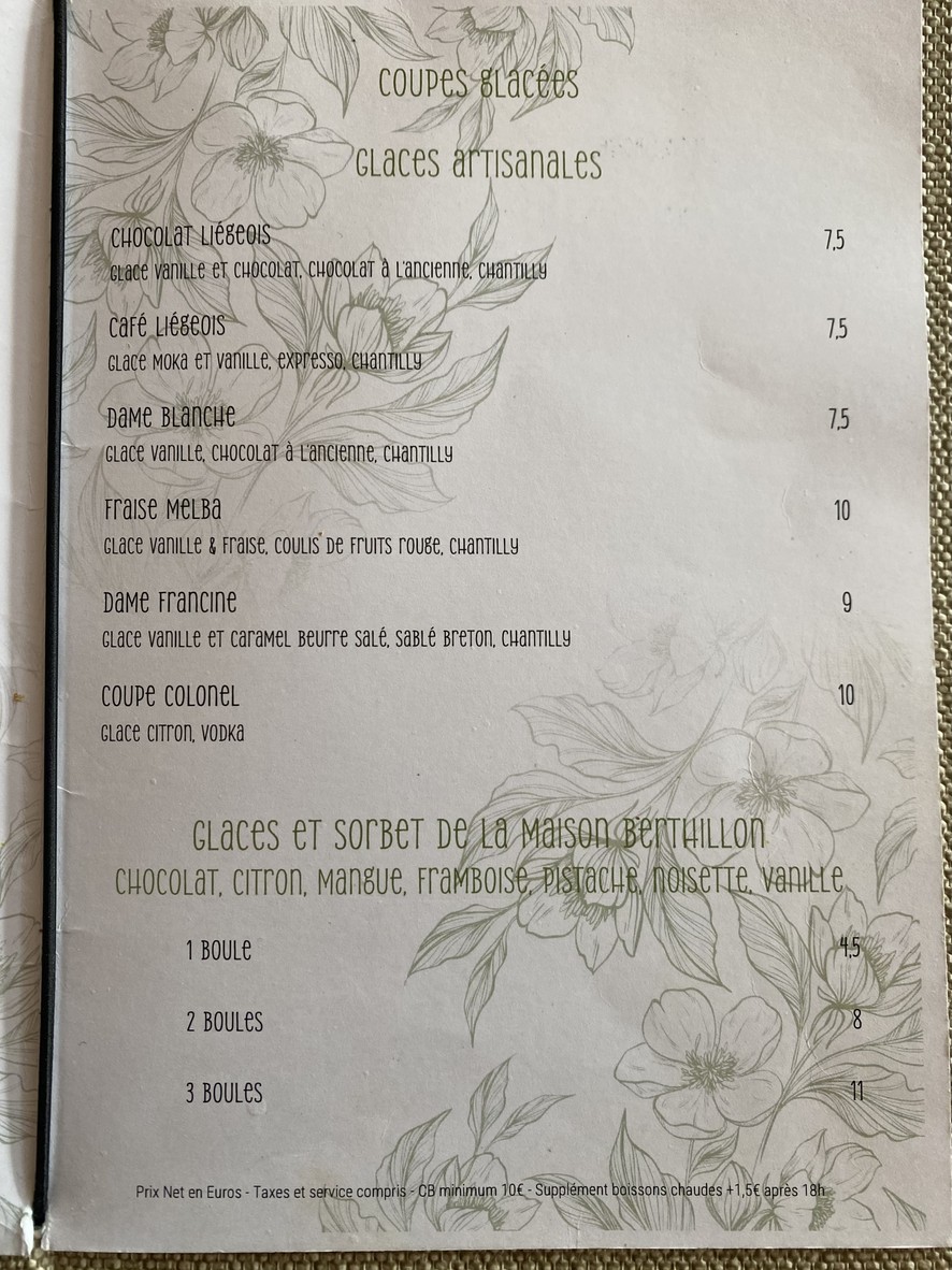 Rubeo Monte menu 2