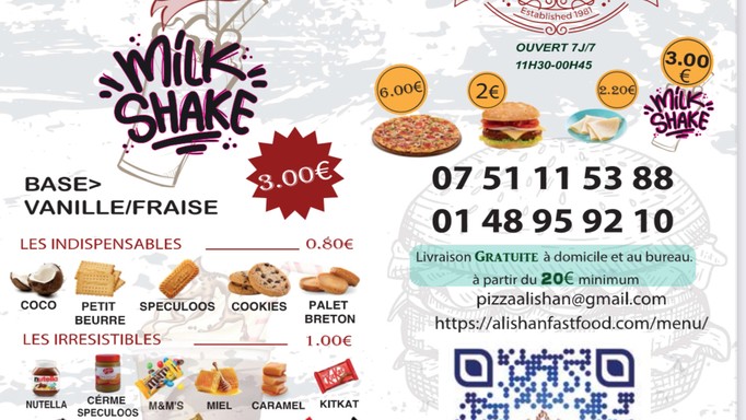 ALISHAN RESTAURENT LA COURNEUVE