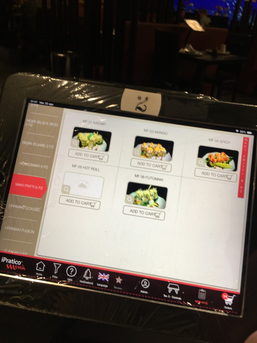 SushiSun Magliana menu 7