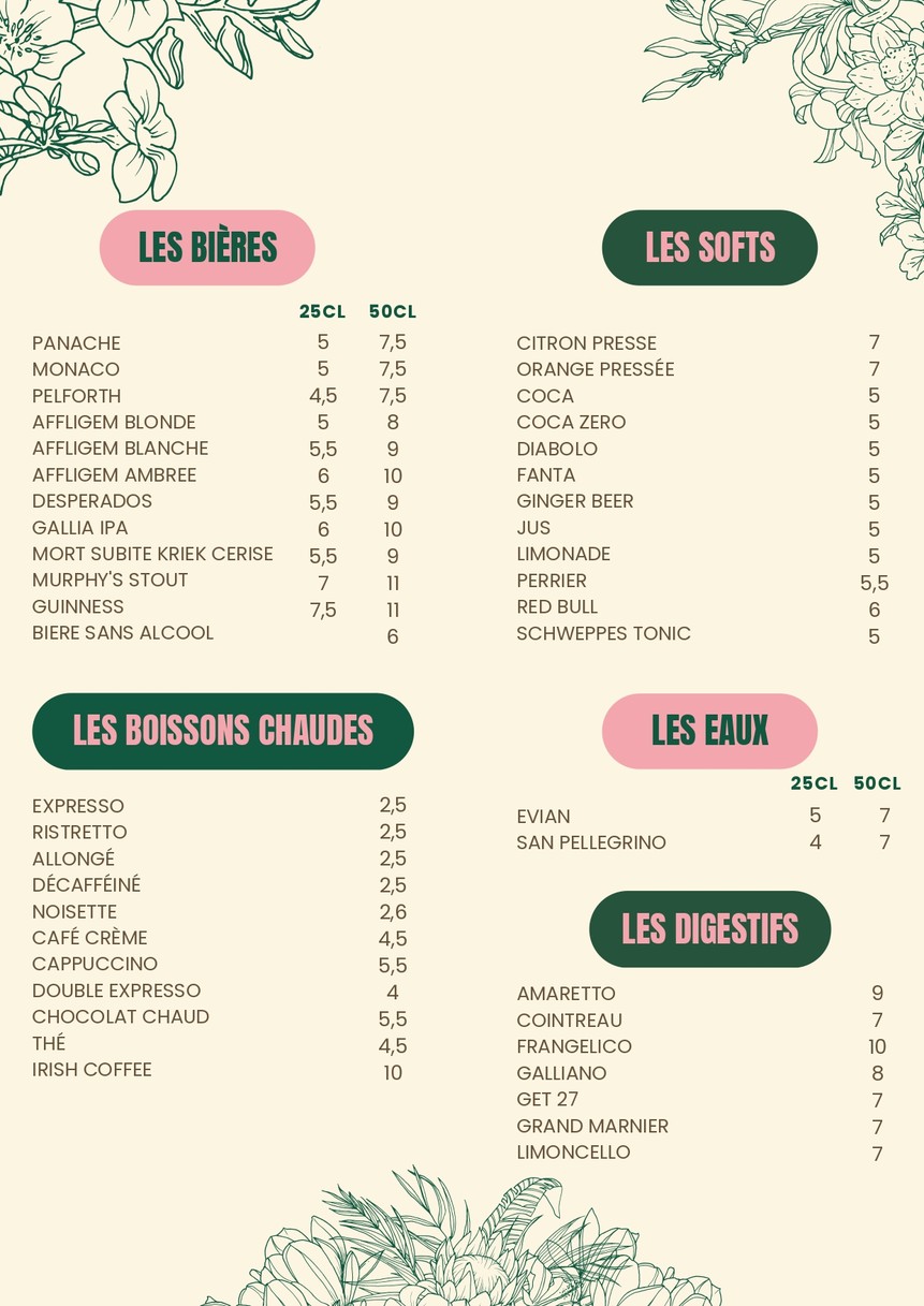Guru Neuilly menu 3