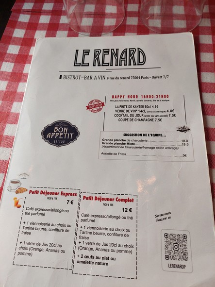Le Renard Bistrot