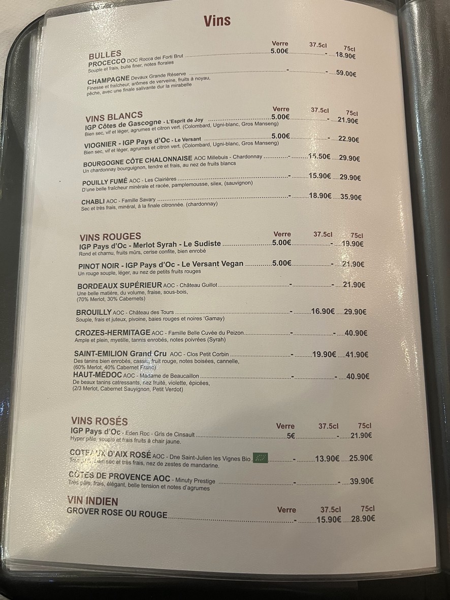 HIMALAYAN FUSION menu 9