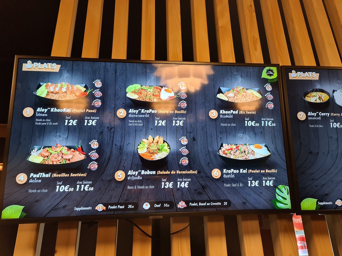 Aloy Thai - Ivry-sur-Seine menu 2
