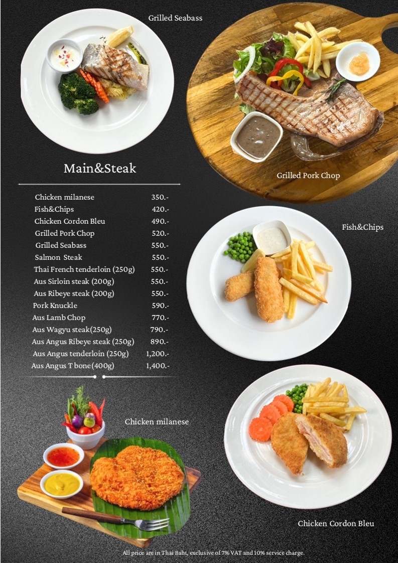 Tenderloins menu 7
