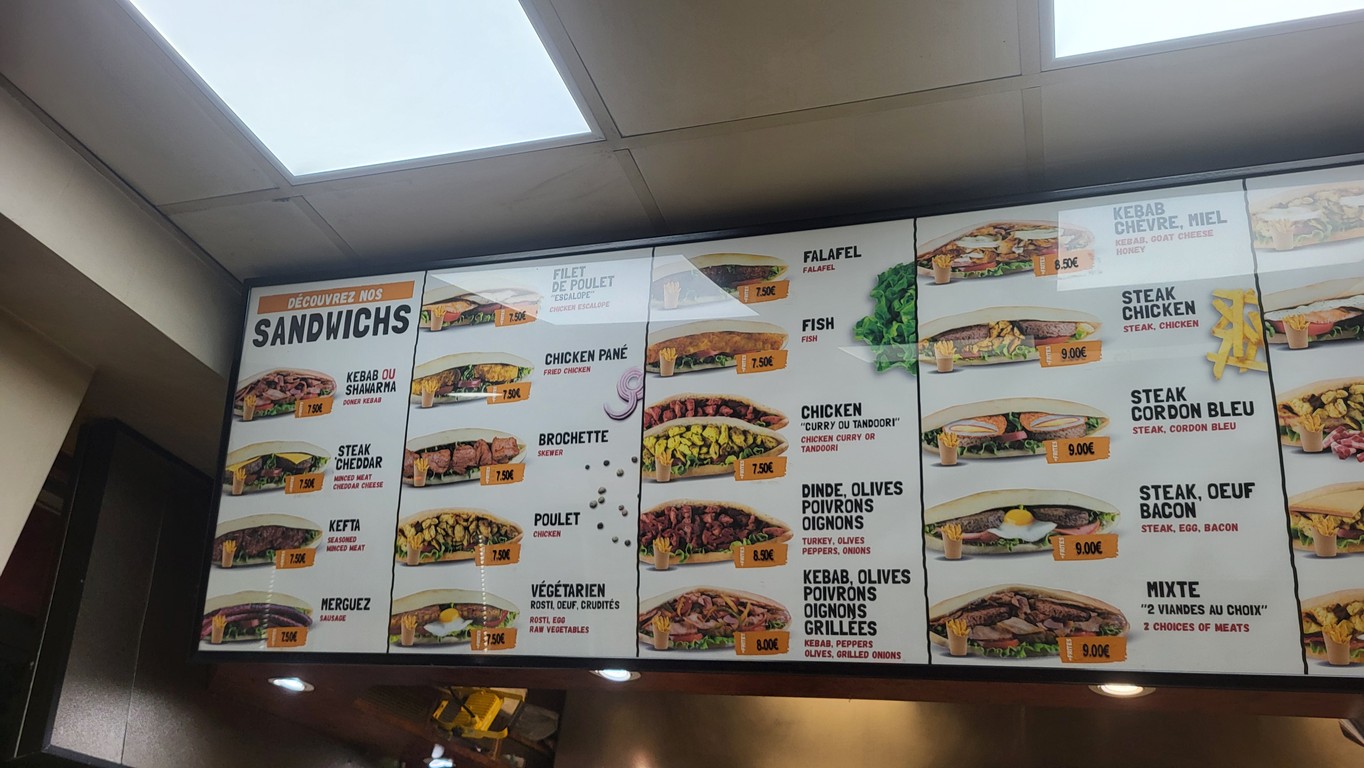 Croq'nivert menu 1