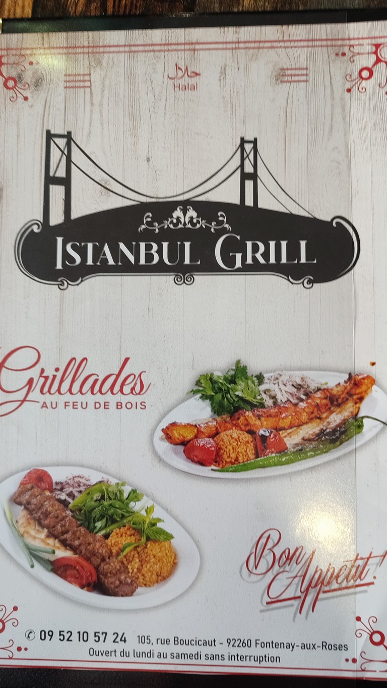 Istanbul Grill FAR menu 1