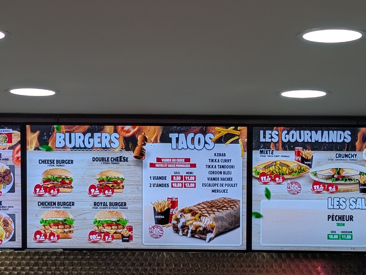 Sofra menu 3