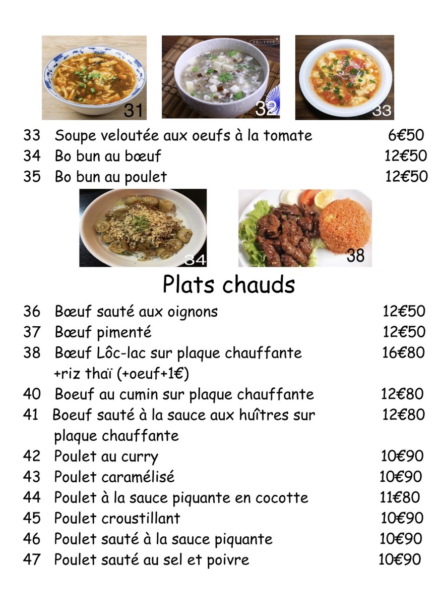 Raviolis de chez moi menu 3
