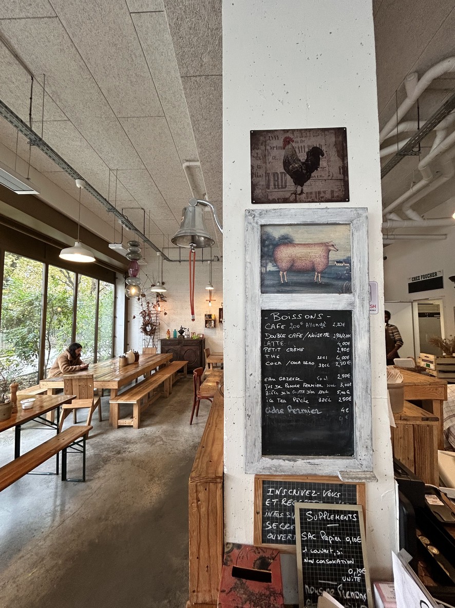 Chez Foucher Mère & Fille menu 2