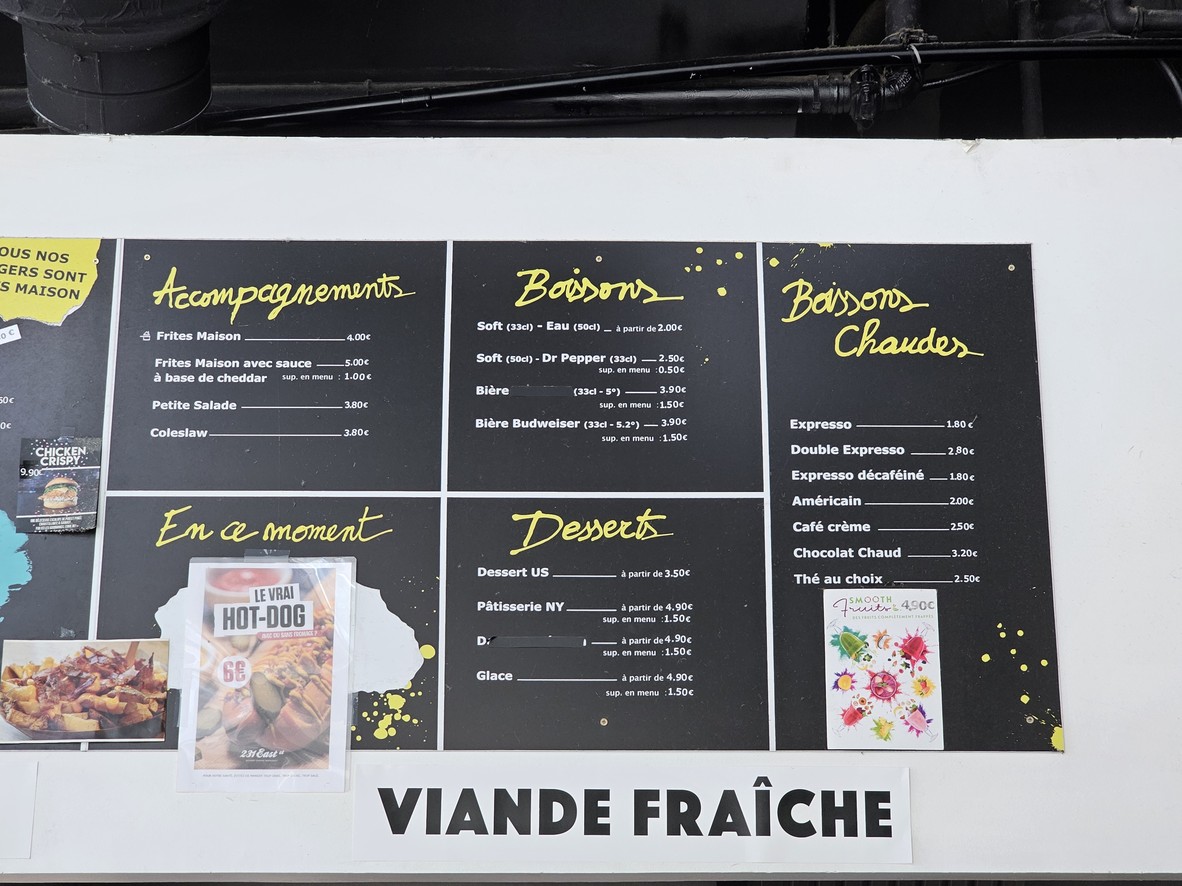 231 East Street menu 2