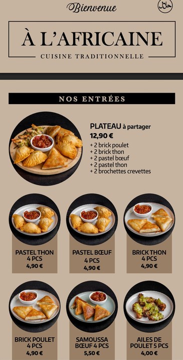 A L'AFRICAINE