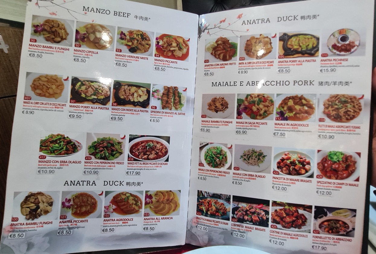 大京城酒楼Ristorante cinese giapponese"Città in Fiore" menu 3