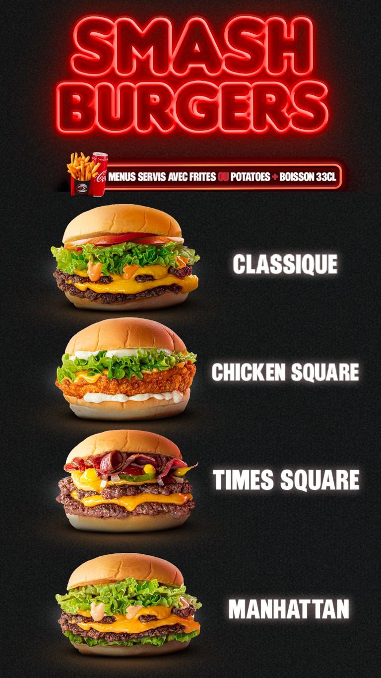 Times Square Marcel Sembat menu 2
