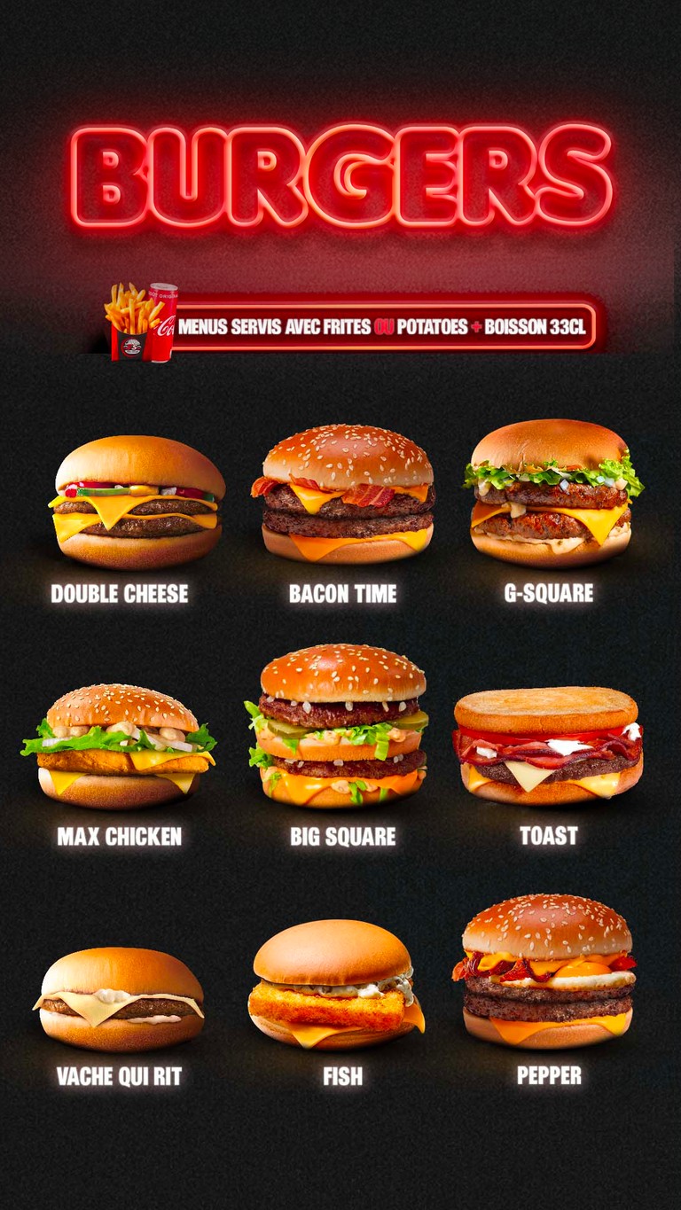 Times Square Marcel Sembat menu 3