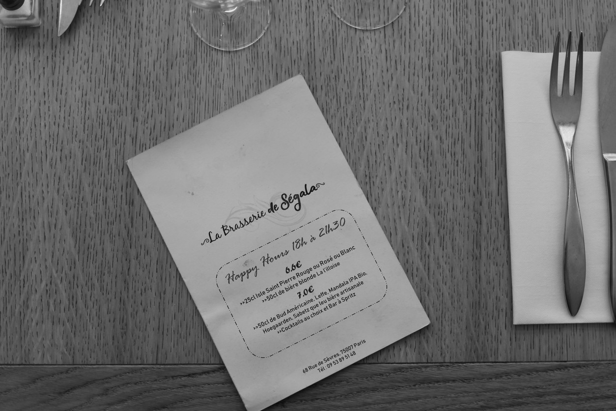 La Brasserie de Ségala menu 2
