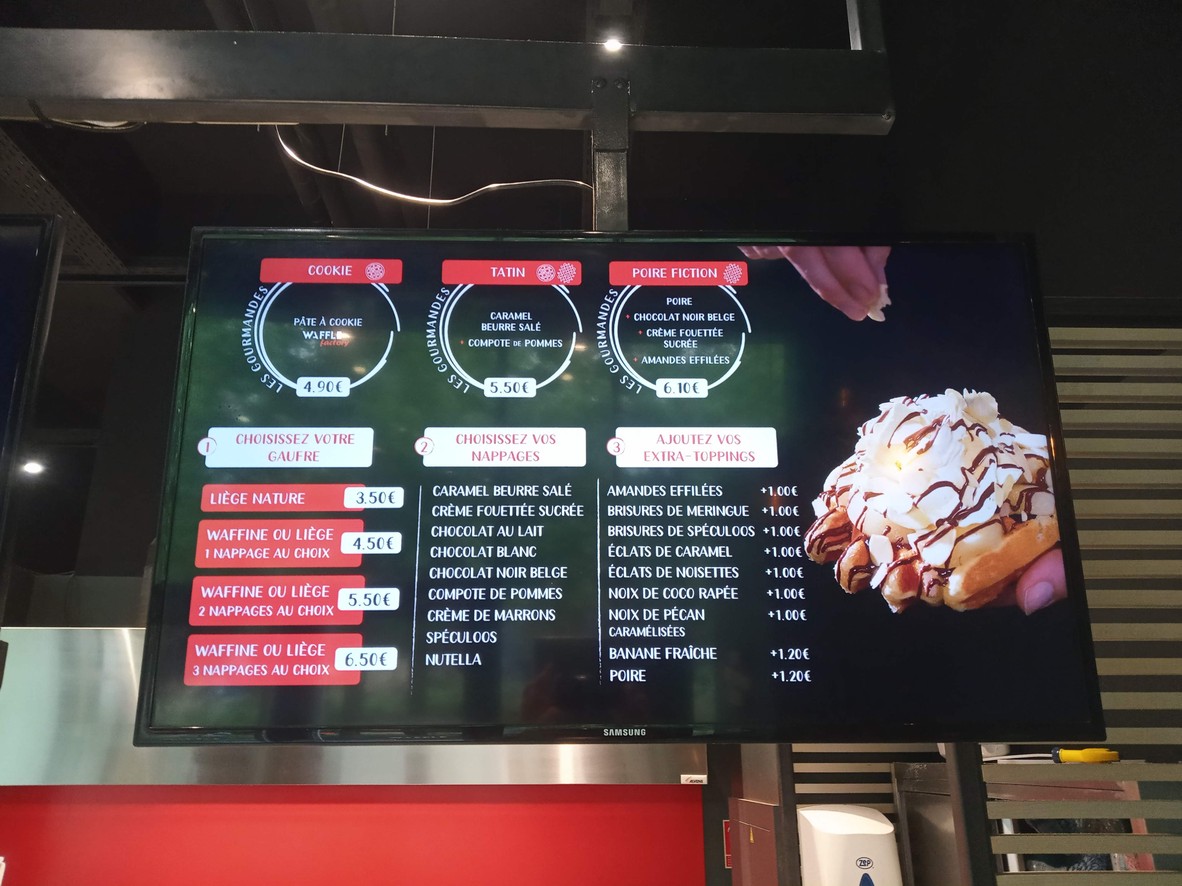Waffle Factory menu 2