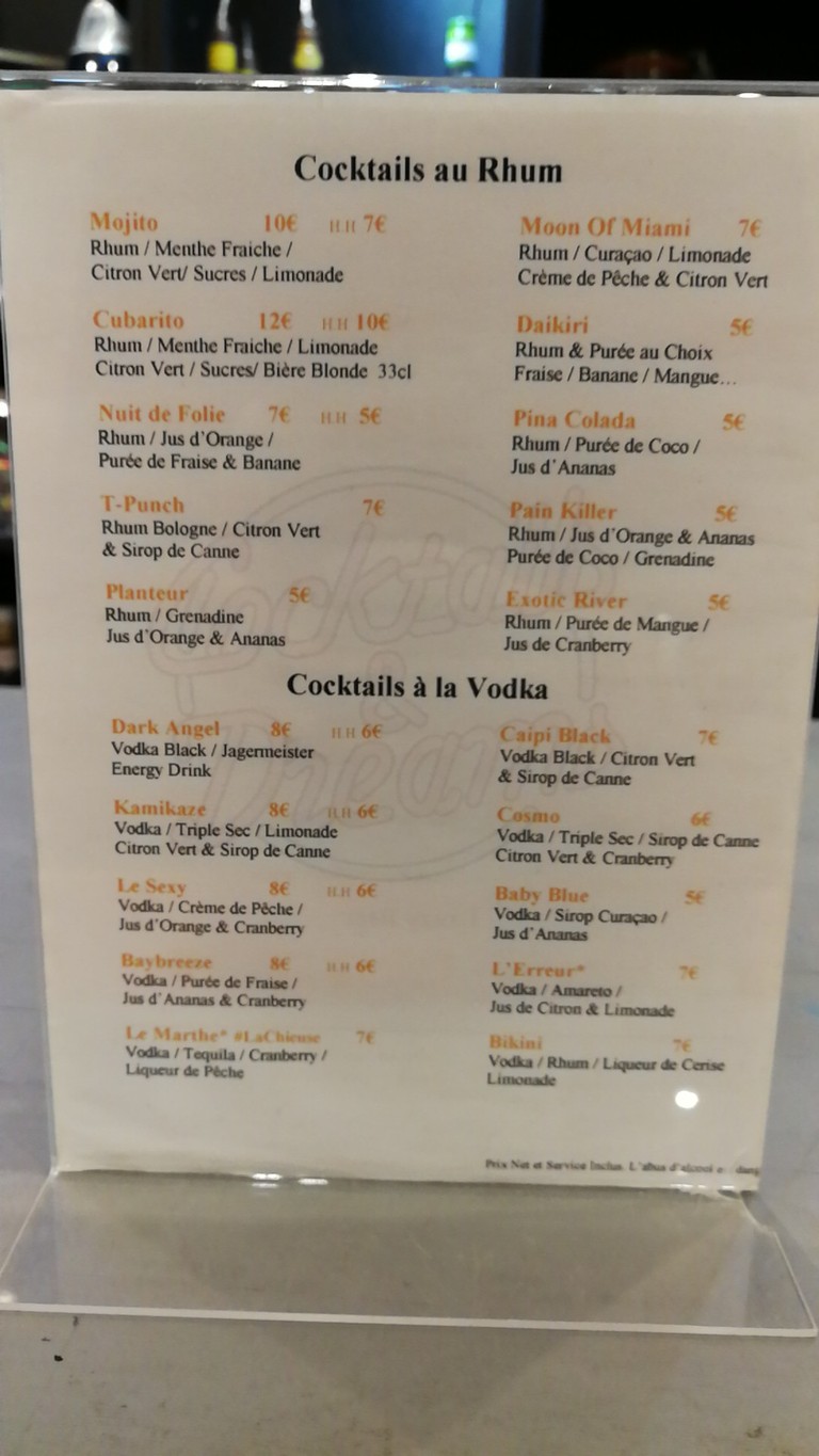 Crazy Pasta Bar menu 3