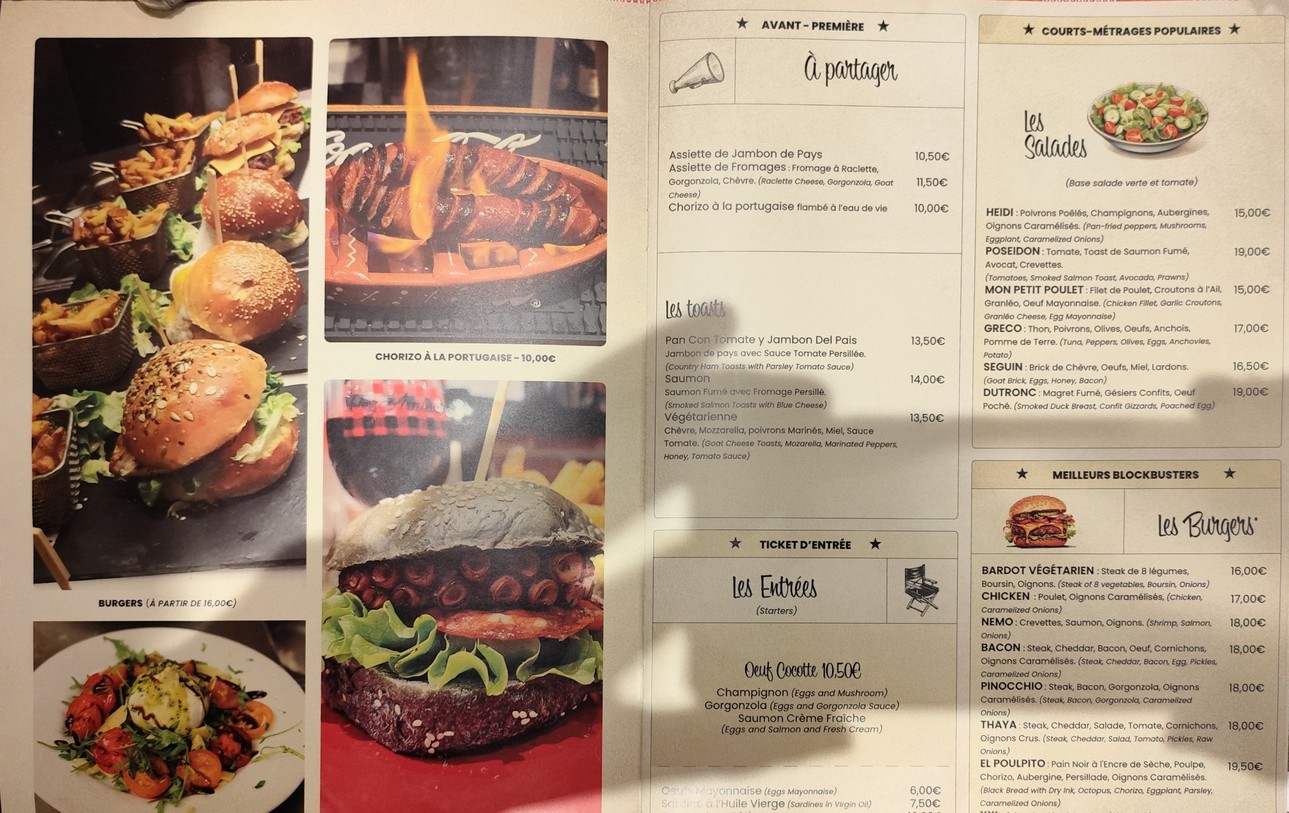 شيز أرنو menu 1