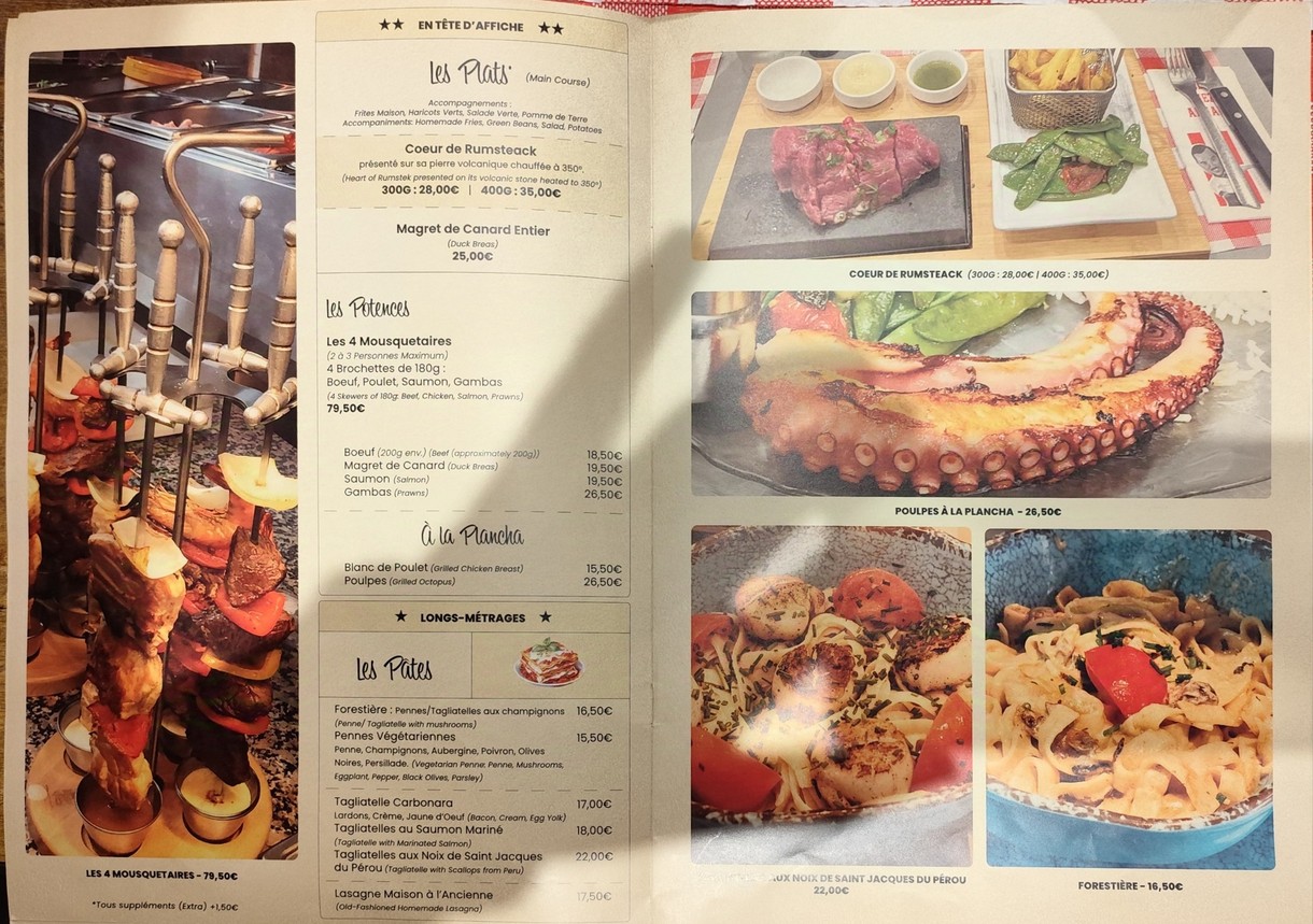 شيز أرنو menu 4