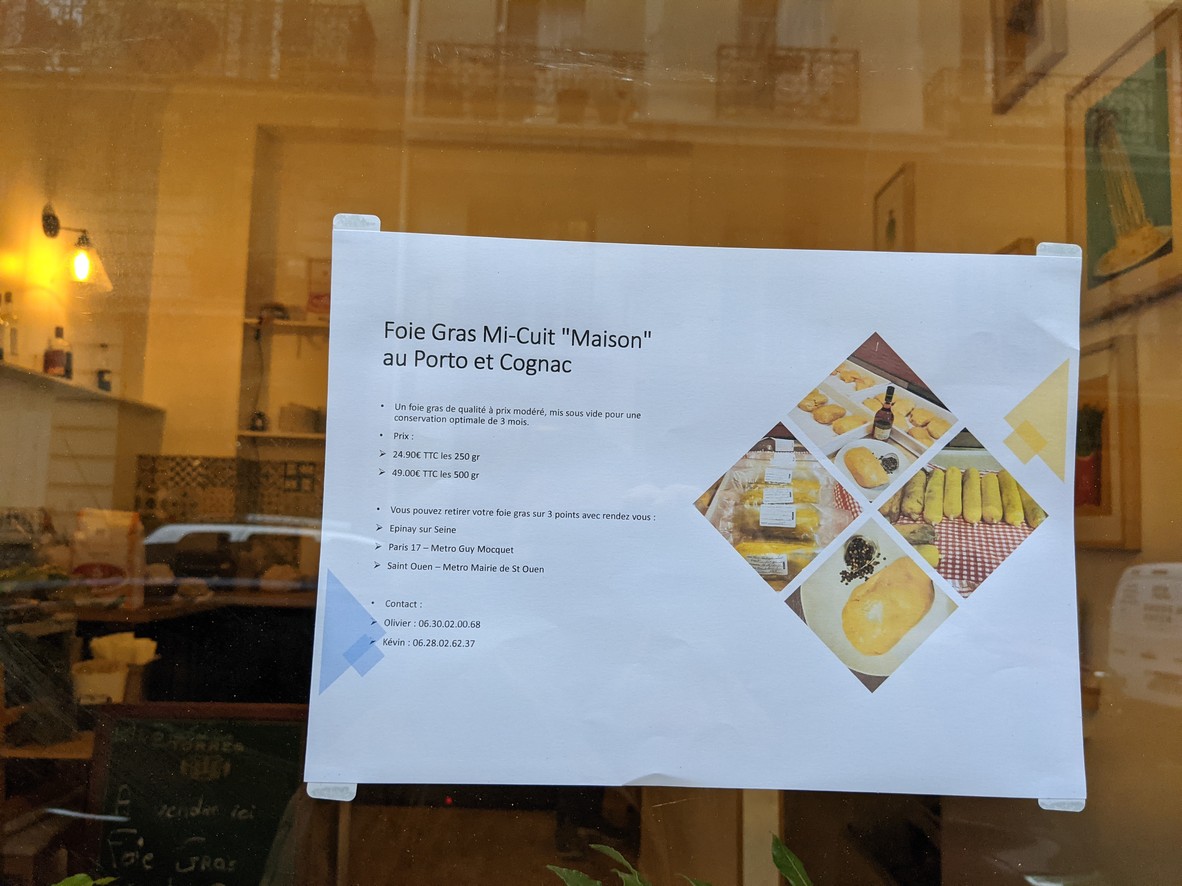 Foofood menu 1