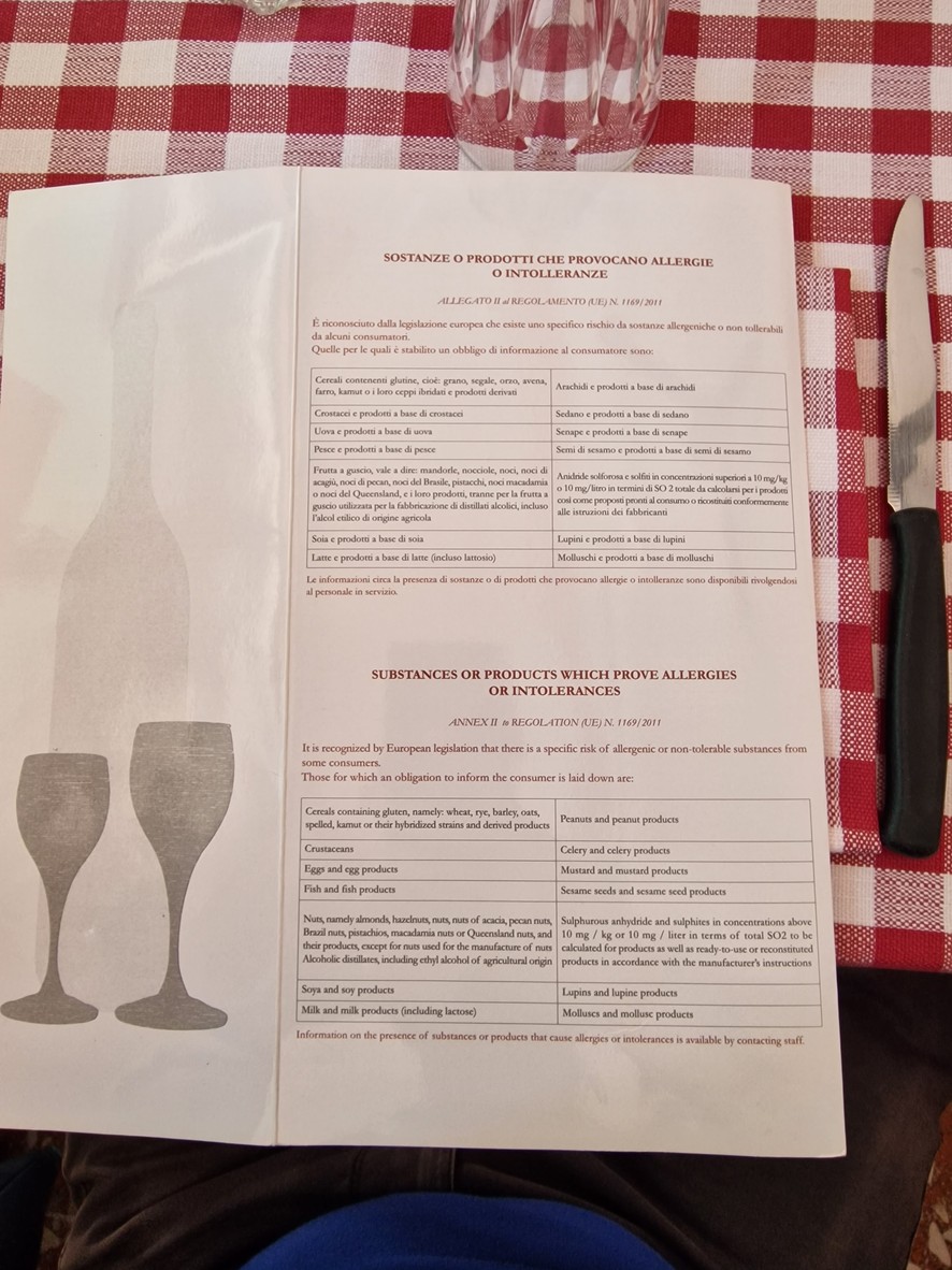 Trattoria dell'Omo (Marconi) menu 4