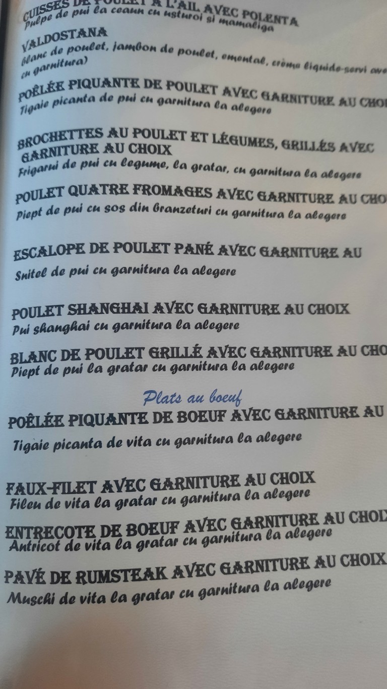 Vezuviu menu 2
