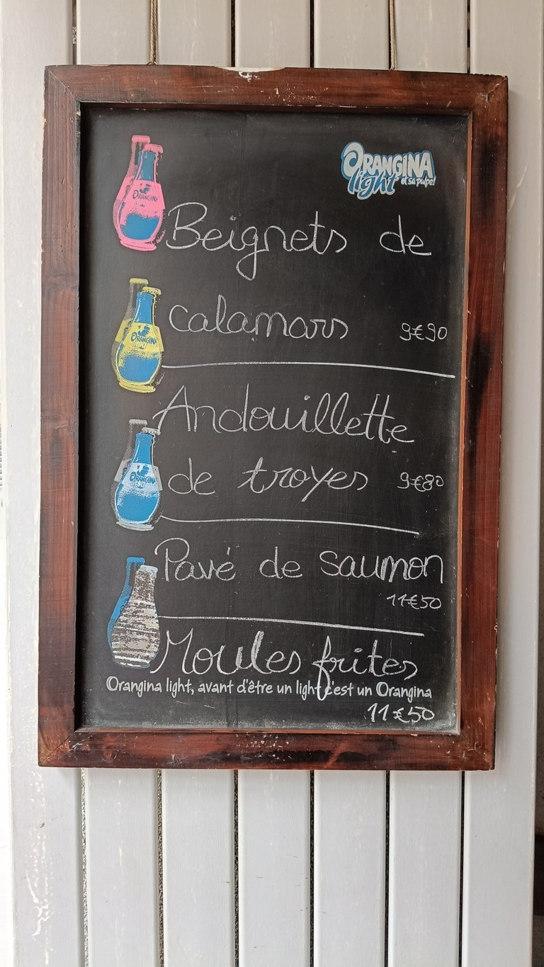 Au Pays de Vannes menu 2