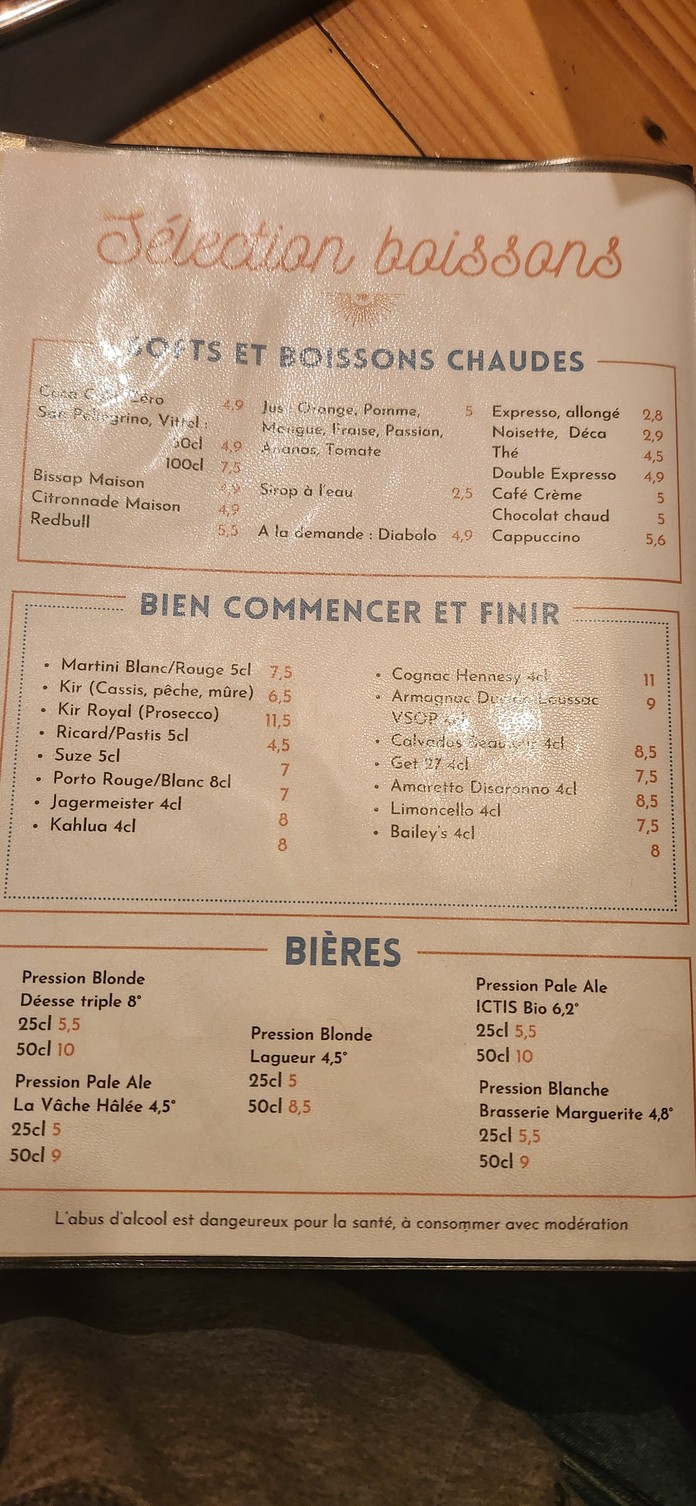 Noûsh menu 2