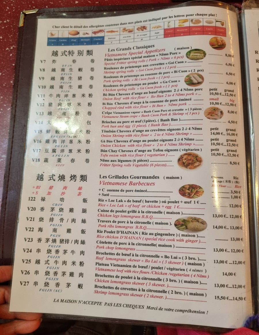 Chamroeun Crimée menu 2