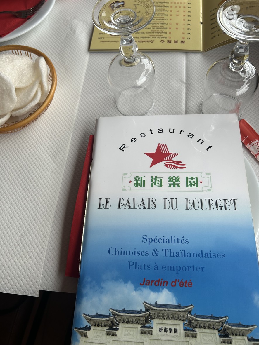 Palais du bourget menu 1