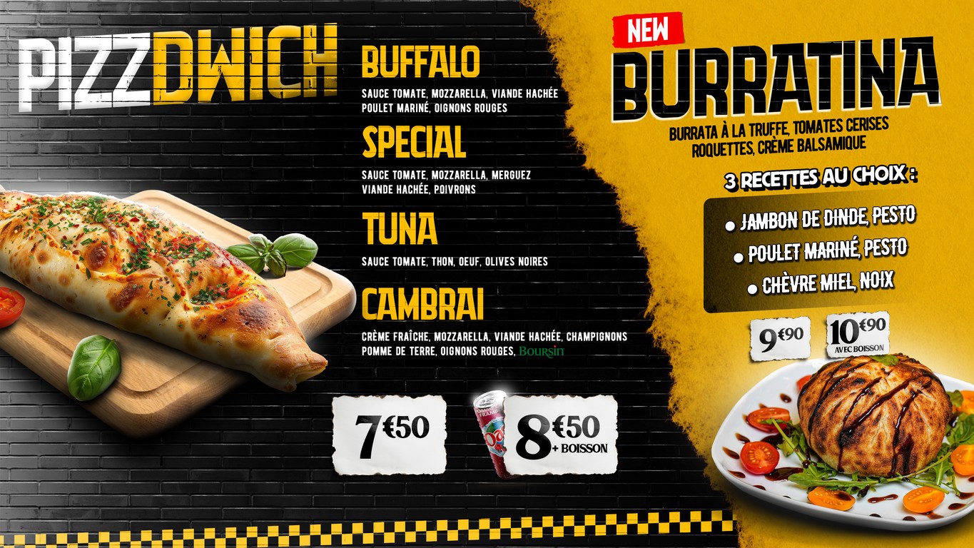 Pizza mia menu 3