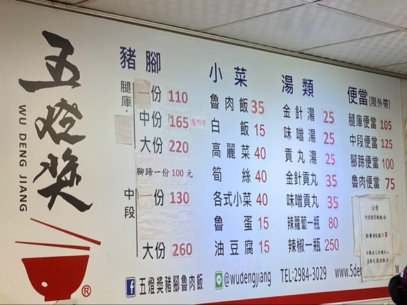 Wudengjiang Zhu Jiao Lu Rou Fan (Zhengyi Beilu Dian)