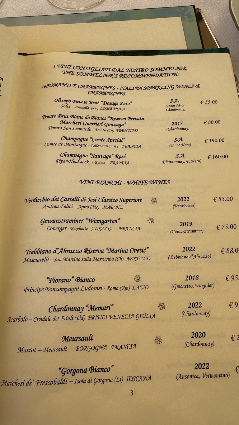 Le Jardin menu 2
