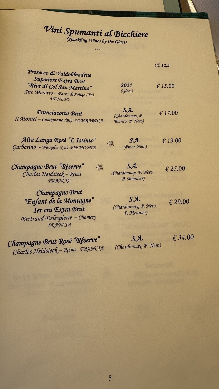 Le Jardin menu 5