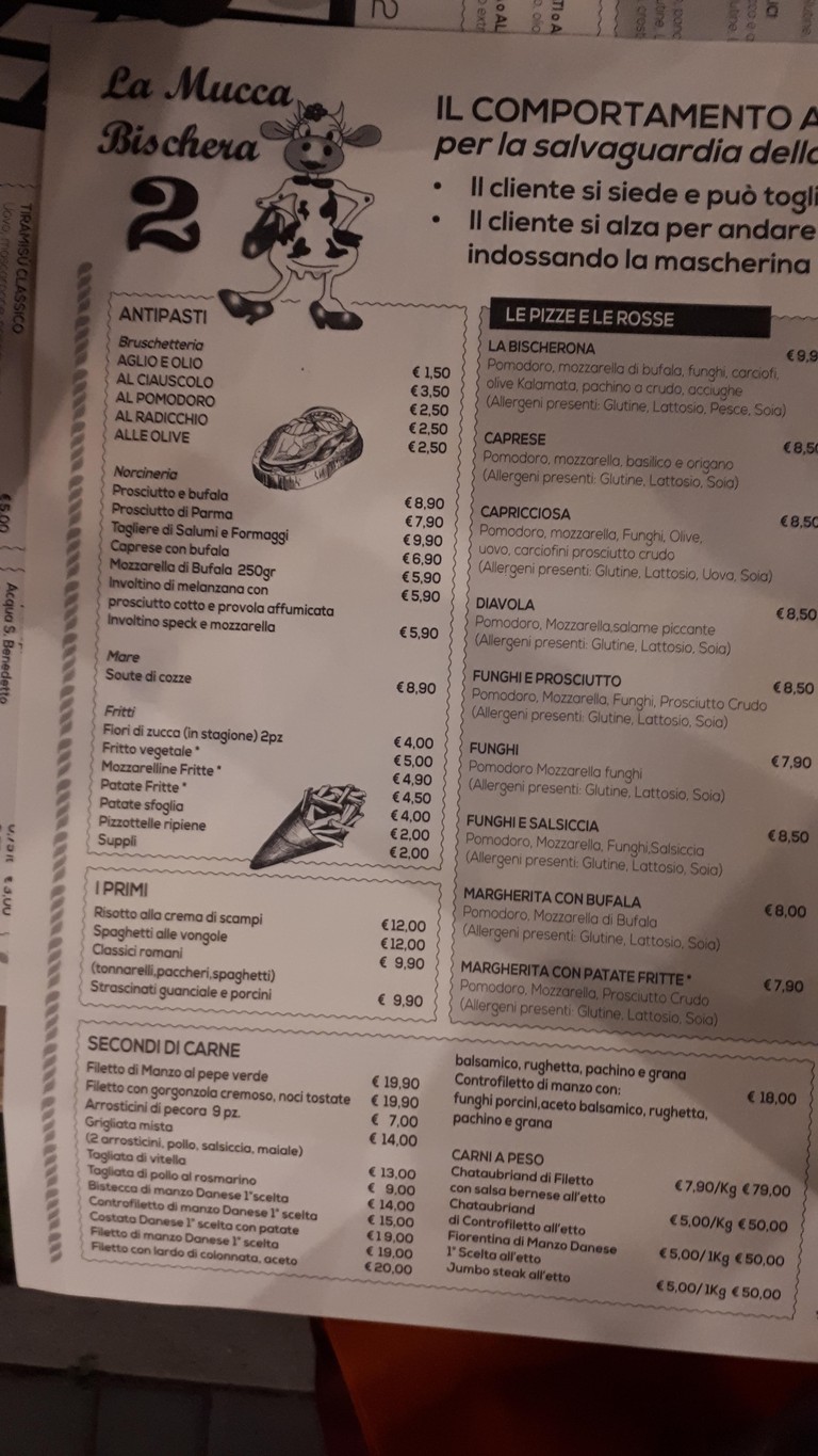 Biske' - Pizza e Brace menu 1