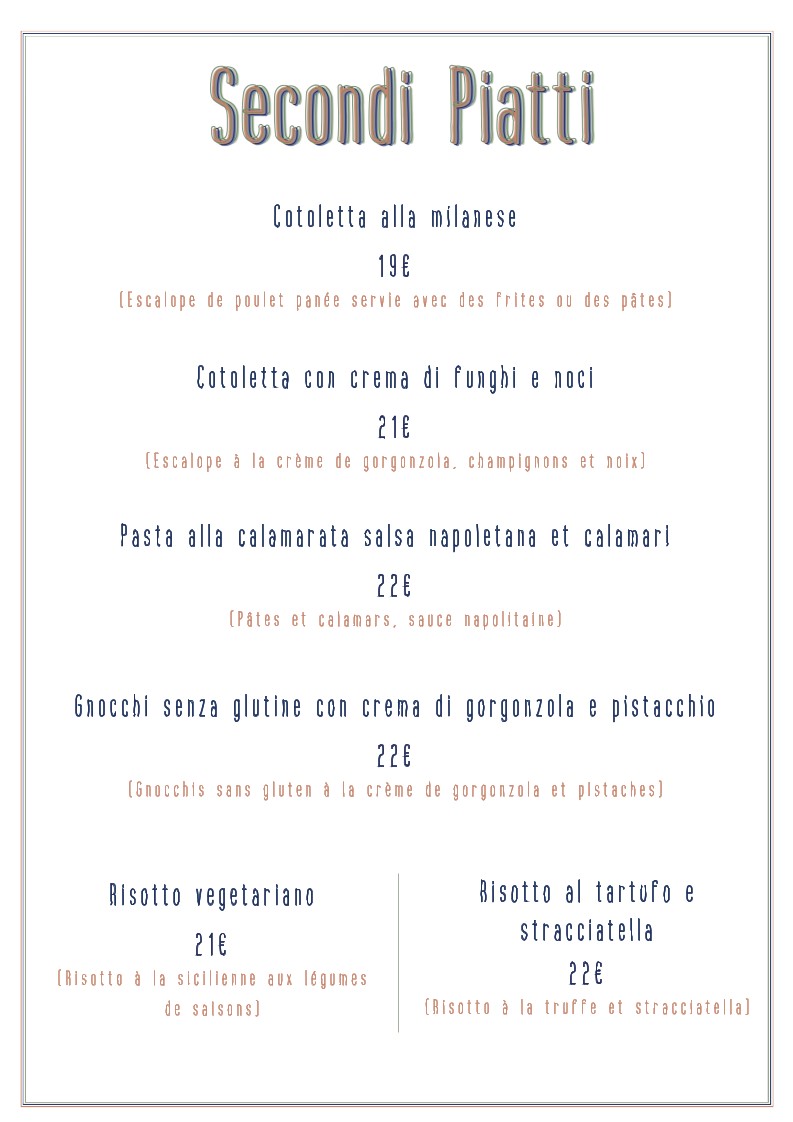 RESTAURANT EVVIVA menu 6