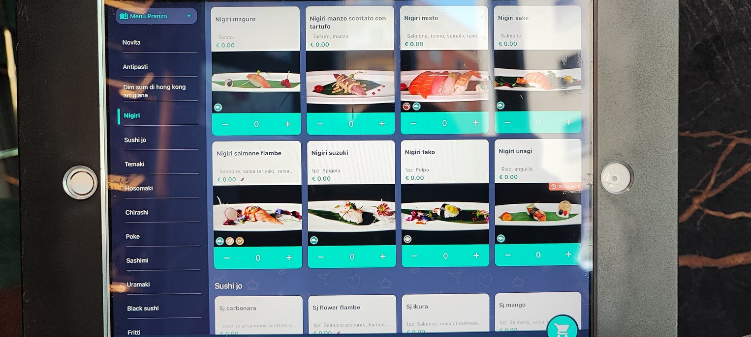 Saki Sushi menu 3