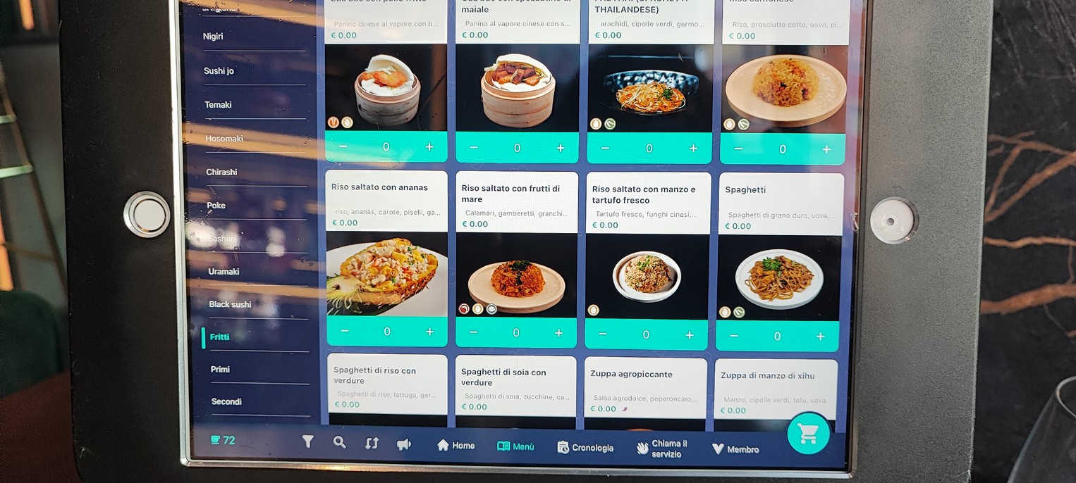 Saki Sushi menu 8