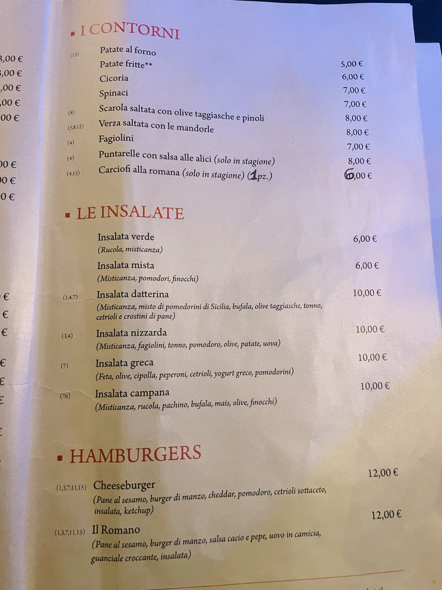 Il Datterino Giallo menu 4