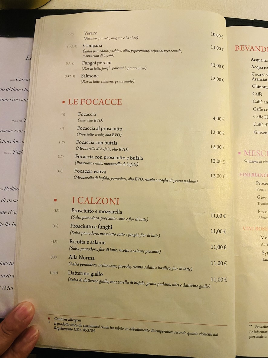 Il Datterino Giallo menu 5