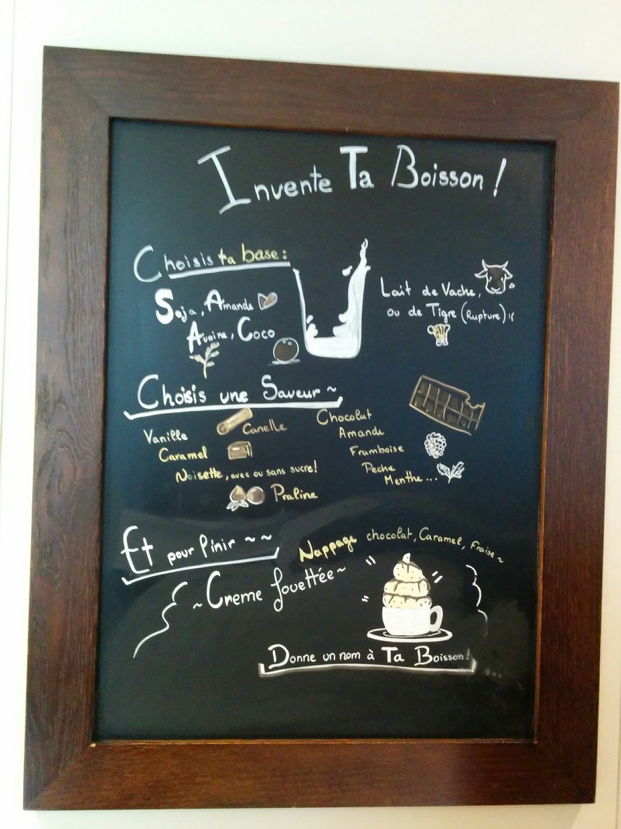 Starbucks menu 1